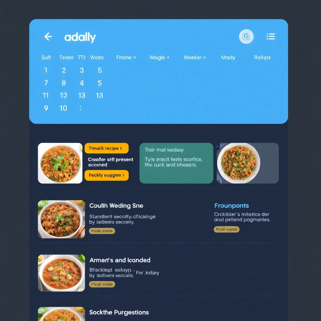 Feedia App Interface